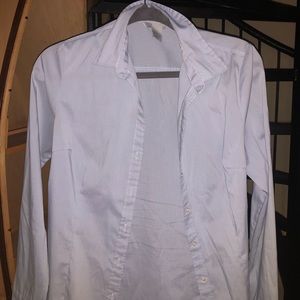 Pinstripe Blue Blouse